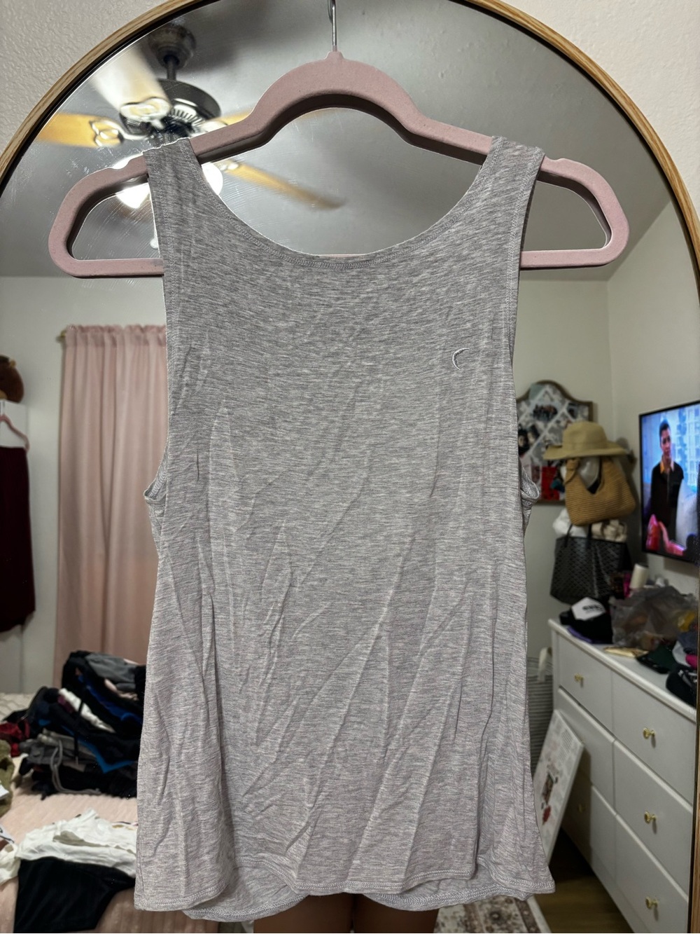 Zyia Grey tank top